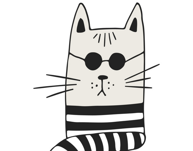 动漫小猫素材