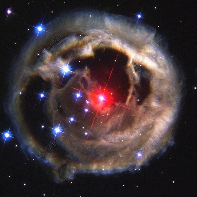 宇宙美丽的太空星云背景图片