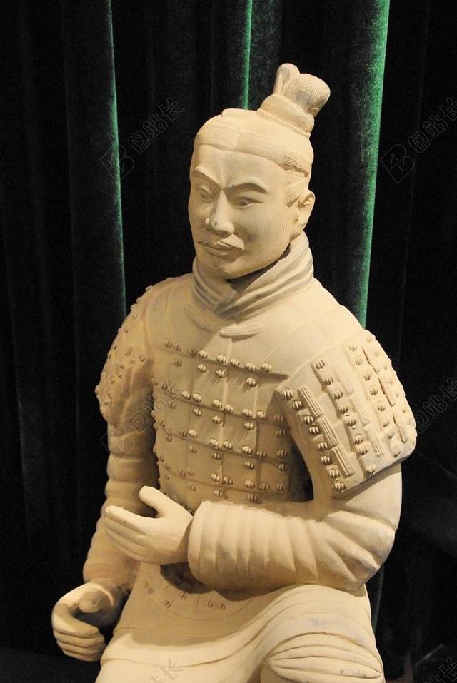 兵马俑历史中国古董背景图片