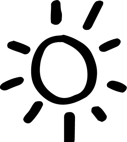 卡通太阳