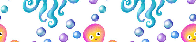 海洋生物底纹