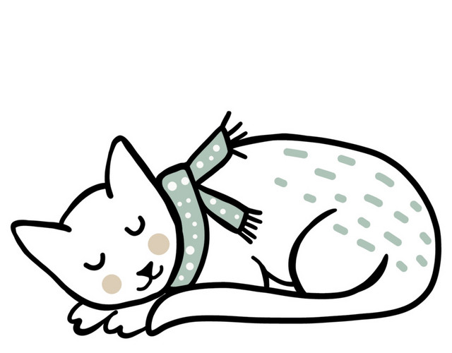 卡通小猫素材