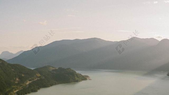 山 水 景观 山下湖 自然 户外 森林 平静 宁静 环境