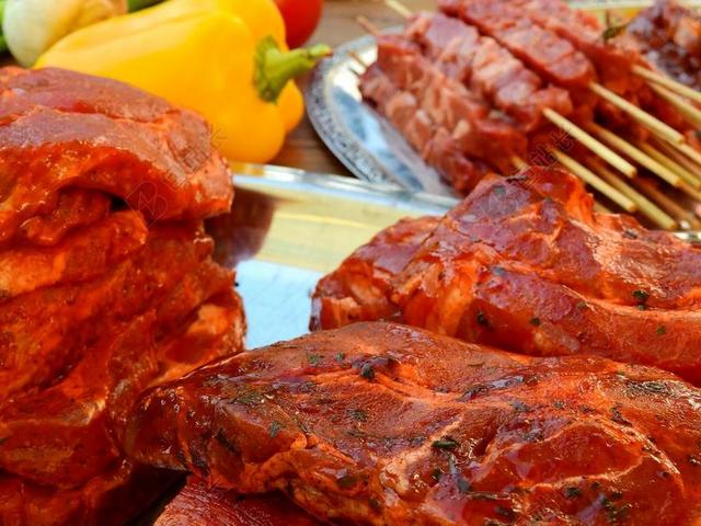 肉 原料 美味 食品 烤架 烤肉 弗里施 吃 烧烤 准备