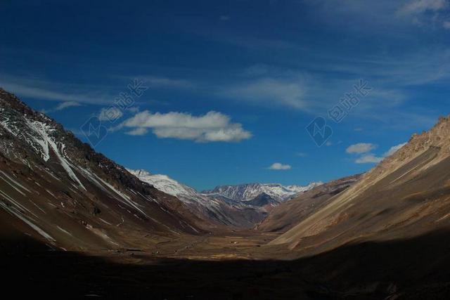 安第斯山脉 山 景观