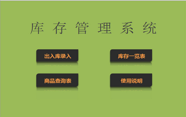 仓储管理存货盘点表