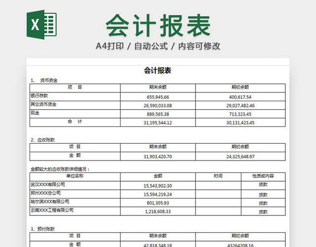 会计报表