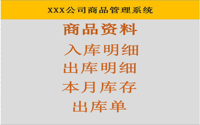 仓储管理库存管理系统