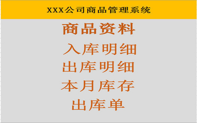 仓储管理库存管理系统