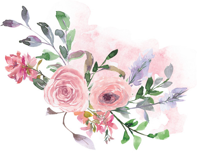 手绘花卉