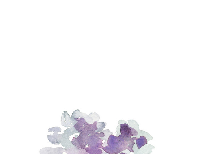 手绘水彩花卉