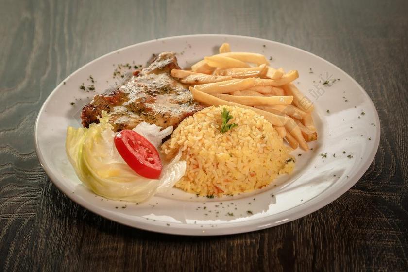 餐饮时尚美食背景图片