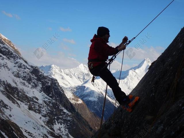 爬 PRUSSIK结 高山 普鲁士抓 绕绳下降 绳 马枪