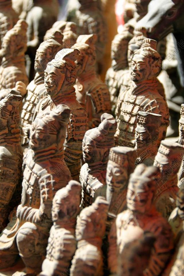 兵马俑 战士 中国 西安 雕塑 神话