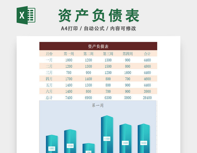 公司财务负债资金详情表