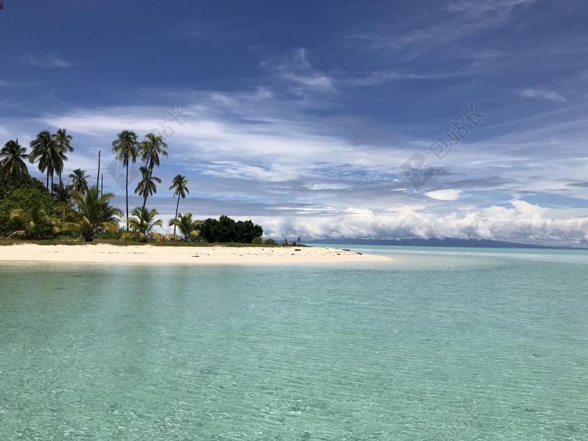 仙本那 军舰岛 海 清澈 风景