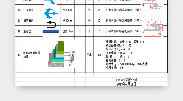 采购报价单工程报价表