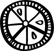 卡通手绘披萨矢量图片