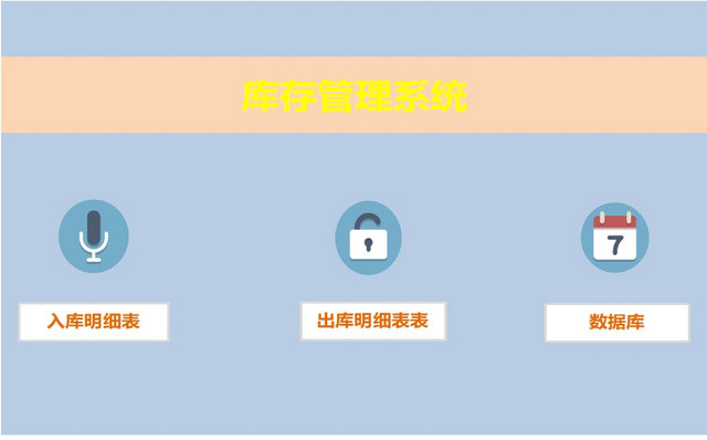 库房库存管理系统统计表