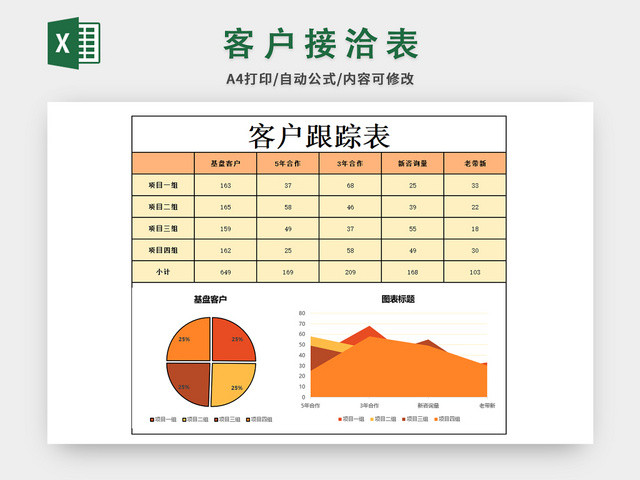 客户跟踪表