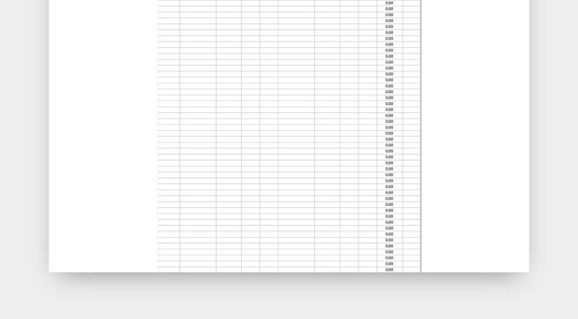简约公司财务记账统计表资金明细支出表