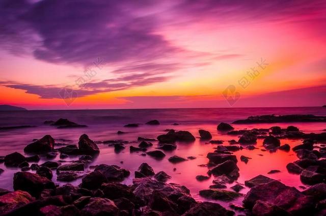 火鸡 日落 黄昏 天空 云 美丽 颜色 多彩 海 海洋