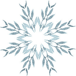 一片雪花免抠素材