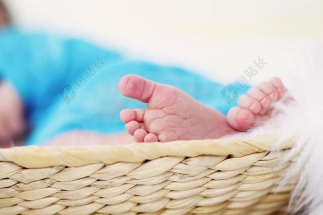 脚 十 赤脚 新生儿 婴儿 甜 小