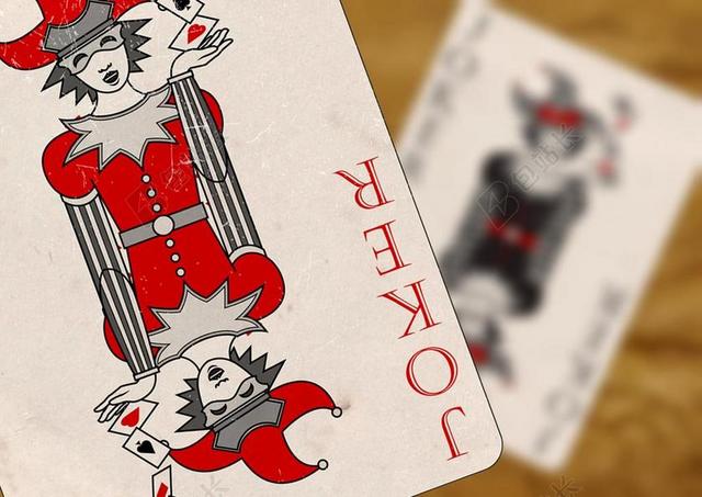 扑克牌 小丑 红色 黑色 赌博 运气 播放 利润 纸牌游戏