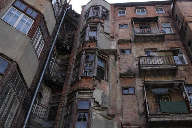 建筑复古室外拍摄背景图片