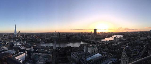 伦敦 天空 景观 河 风光 城市 英国