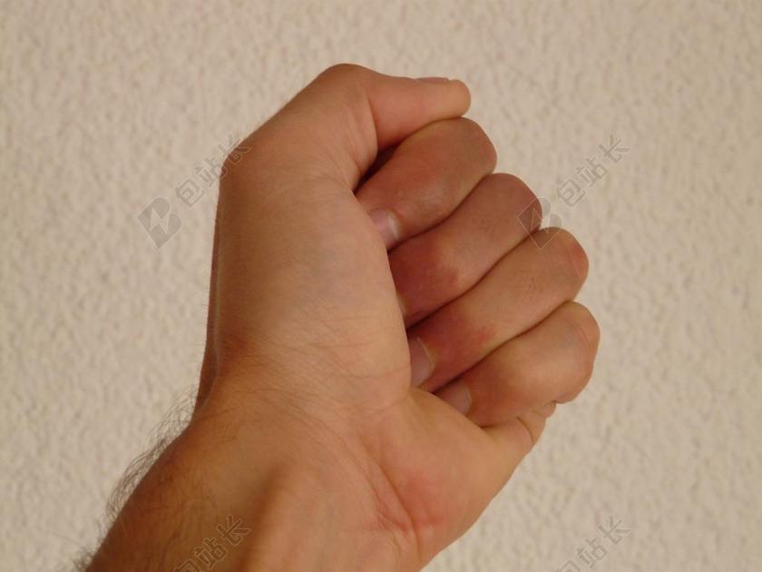 摄影唯美握拳背景图片