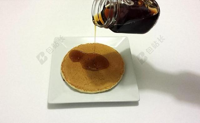 煎饼 蜂蜜 早餐 食品 餐 甜 板 甜点 上午 好吃