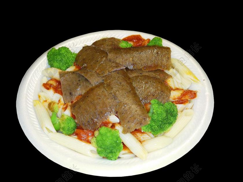 餐饮唯美希腊美食背景图片