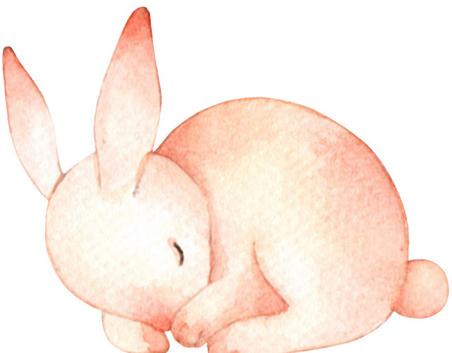粉色兔子免抠素材
