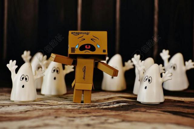 鬼 DANBO 恐惧 哭 跑掉 滑稽