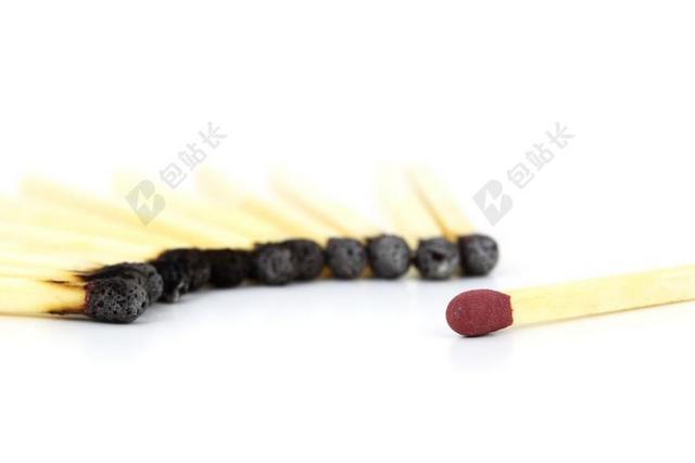 摄影监狱诶燃烧的火柴背景图片