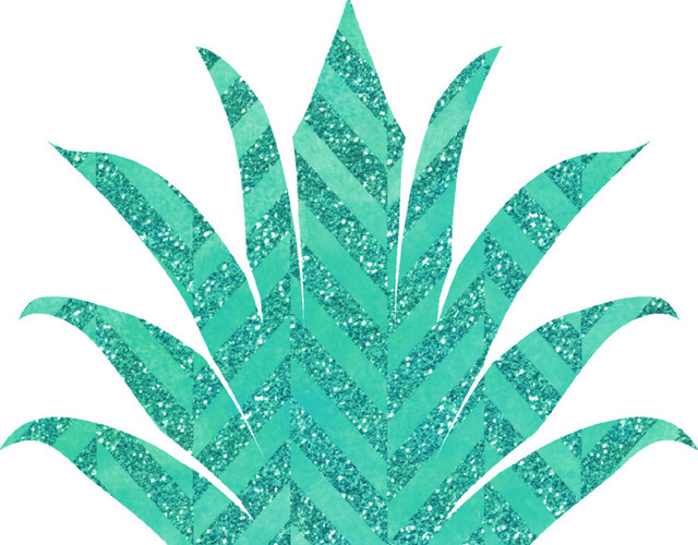 粉色纹路水果菠萝素材