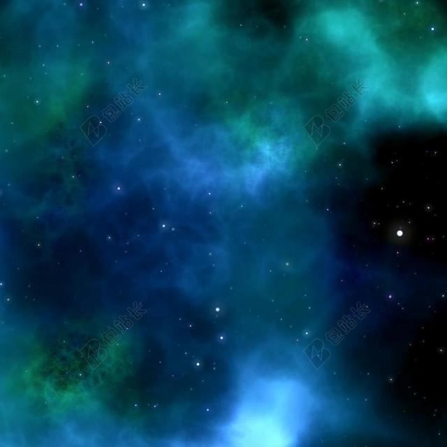 空间 明星 宇宙 天空 星系 蓝色 背景
