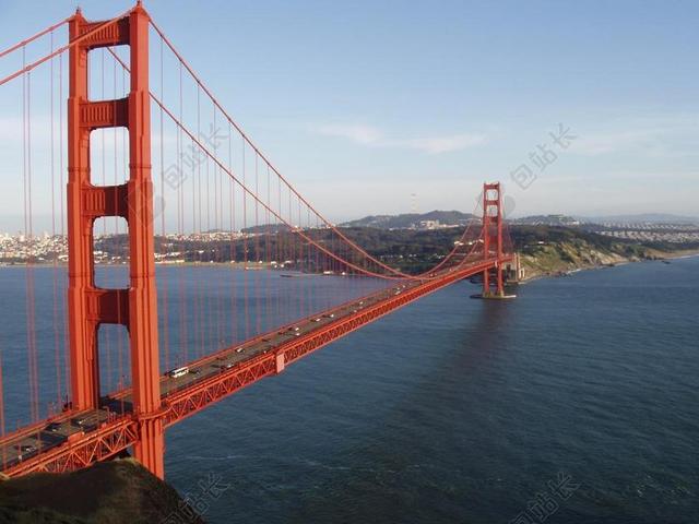 桥 金门大桥 塔 旧金山 湾 水 加利福尼亚州 美国 海洋