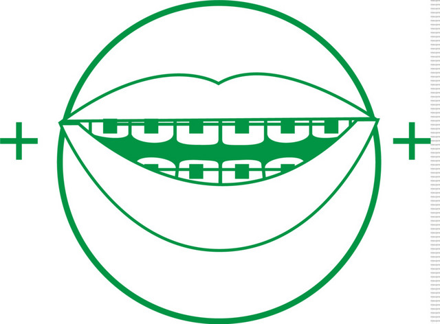 牙齿矫正图标素材