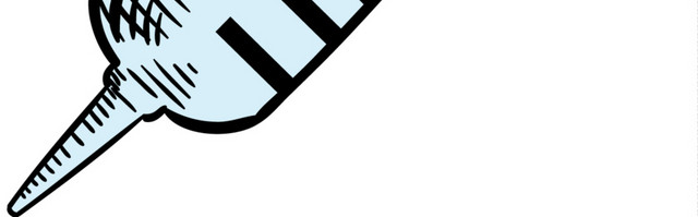 液体针筒矢量图素材