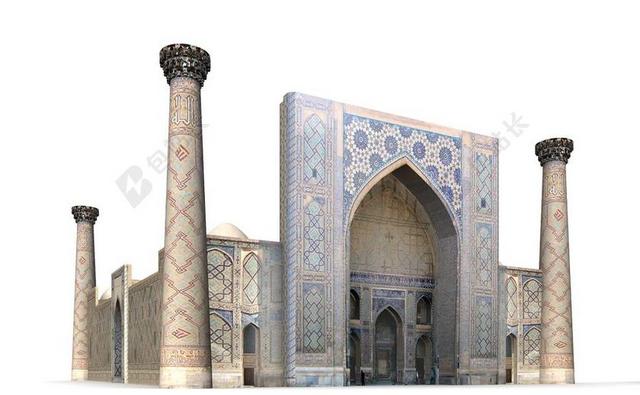 REGISTAN 广场 宫殿 撒马尔罕 乌兹别克斯坦 建设