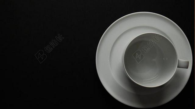 餐饮唯美咖啡杯背景图片