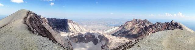 山 圣海伦 火山 火山口 华盛顿 海岭 岩 喷发