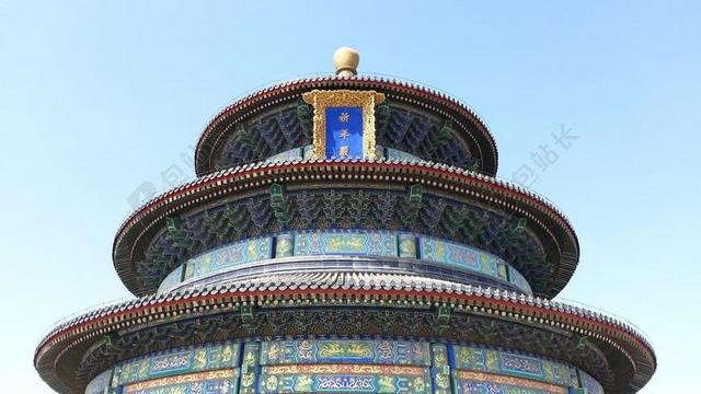 天堂的寺庙 中国 寺 天堂 结构 亚洲 北京