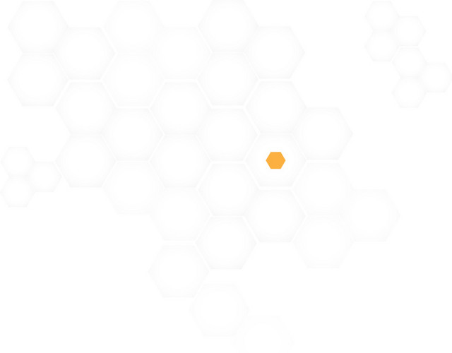 白色商务风现代科技简约分子结构免抠素材