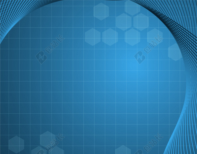 现代简约科技光晕背景免抠素材