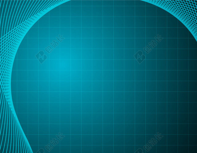 现代简约科技光晕背景免抠素材