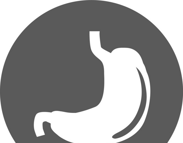 黑白卡通手绘人体器官医用标识免抠素材